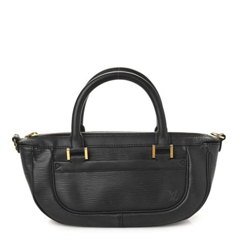 louis vuitton dhanura|LOUIS VUITTON Epi Dhanura PM Black 1394229 .